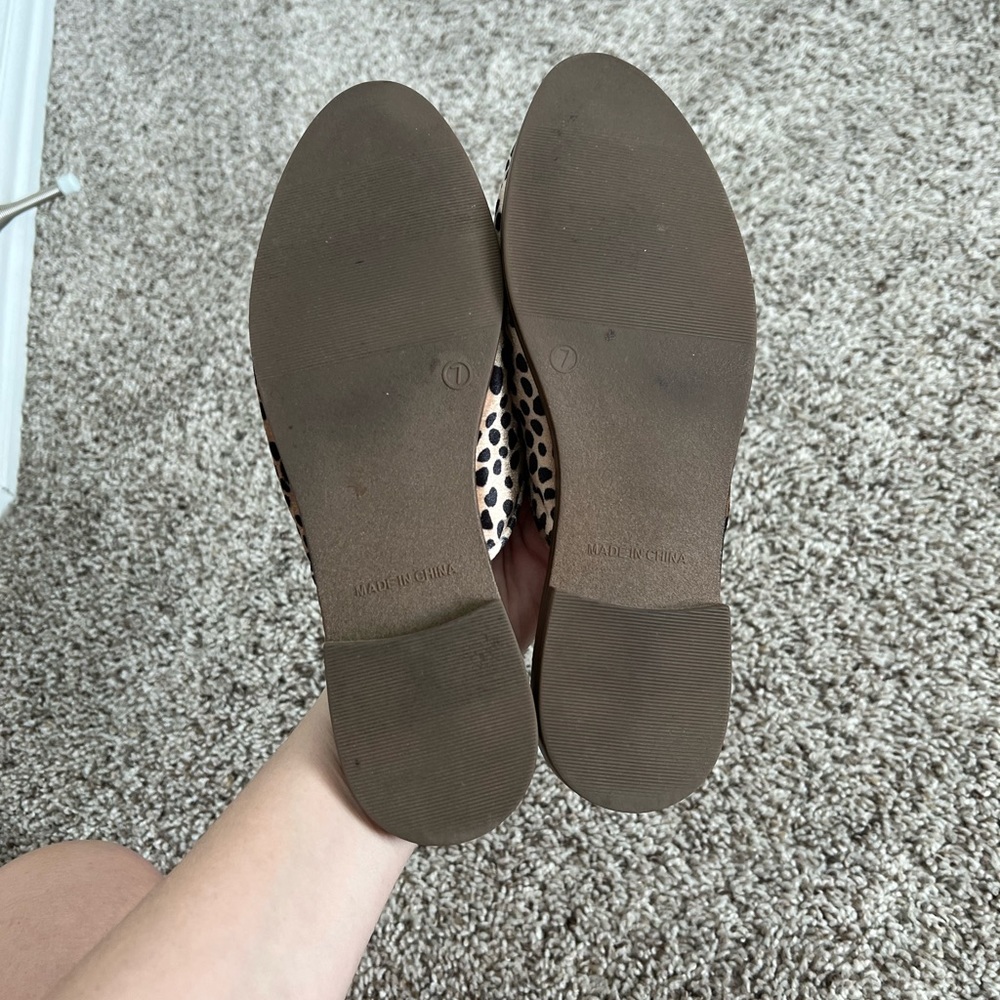 Gap Animal Print Mules - Picture 5 of 5